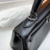 Hermes Kelly 25 Black Bag For Women, Women's Handbags, Shoulder Bags 10in/25cm - Image 5