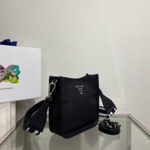 Alternative view of Prada Mini Shoulder Bag Black For Women, Women's Bags 7.9in/20cm