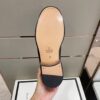 Gucci Men's GG Loafers Horsebit With Tassel Black And Beige For Men 673817 17X30 1063 - Image 2