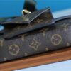 Louis Vuitton Pochette Felicie Strap & Go Wallet Shoulder Bag 6.7in/ 17cm Khaki Green Monogram Canvas Gold Hardware For Women M80091 - Image 7
