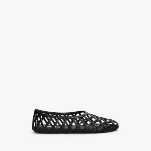 Alternative view of Alaia Case Ballet Flats In Black Patent For Women - AA3A045CK212 - 999