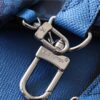 Louis Vuitton Trio Messenger Monogram Canvas And Taiga Cobalt Blue For Men, Men's Bags, Shoulder And Crossbody Bags 9.8in/ 25cm LV M30848 - Image 3