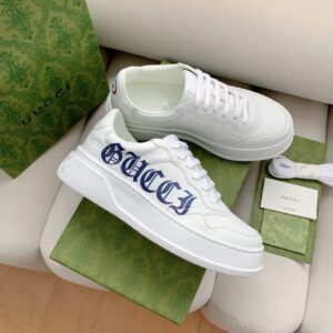 Gucci Men's Sneaker White With Gucci Print For Men 670408 1XL10