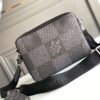 Louis Vuitton Trio Messenger Damier Graphite Black For Men, Men's Bags, Shoulder And Crossbody Bags 9.8in/ 25cm LV N50017 - Image 5