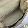 Hermes Kelly 25 Sellier Epsom Greige/Yellow Bag For Women, Women's Handbags, Shoulder Bags 10in/25cm - Image 3