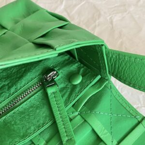 Alternative view of Bottega Veneta Padded Cassette Belt Bag Green, For Women, Women's Bags 7in/18cm 710075VCQR13724