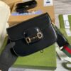 Gucci Horsebit 1955 Mini Bag Black For Women, Women's Bags 8in/21cm GG 658574 18YSG 1060 - Image 10