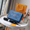 Louis Vuitton Studio Messenger Damier Graphite Blue For Men, Men's Bags, Shoulder And Crossbody Bags 9.3in/25.3cm LV N50026 - Image 3