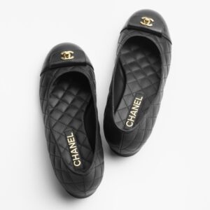 Alternative view of Chanel Ballet Flats Black For Women G45879 B17834 94305