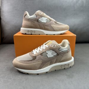 Louis Vuitton Run Away Sneaker Beige For Men LV 1AA6N9