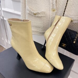 Alternative view of Chanel Women's Short Boots Beige For Women