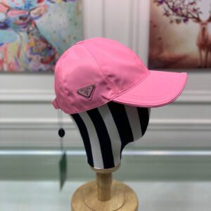 Alternative view of Prada Re-Nylon Baseball Cap Pink Prada Cap