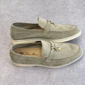 Alternative view of Loro Piana Summer Charms Walk Loafers Tea Room For Women - FAE5444 50KY