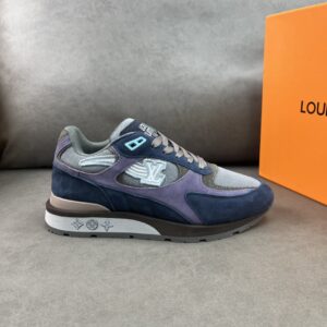 Alternative view of Louis Vuitton Run Away Sneaker Blue For Men LV 1A9J03