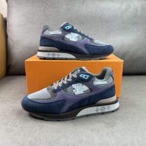 Louis Vuitton Run Away Sneaker Blue For Men LV 1A9J03