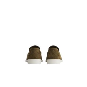 Alternative view of Bottega Veneta Astaire Suede Loafer Mustard For Men - 786865V3Y302328