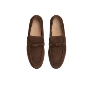 Bottega Veneta Astaire Suede Loafer Fondant For Men - 796445V3XR02113