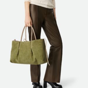Alternative view of Bottega Veneta Pinacoteca Medium Top Handle Bag 16.9in/ 43cm Ecru Gold Hardware For Women 817166V5AG19631