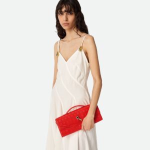 Alternative view of Bottega Veneta Andiamo Clutch Cherry Tomato For Women 31cm/12.2in 741511VCPP36529