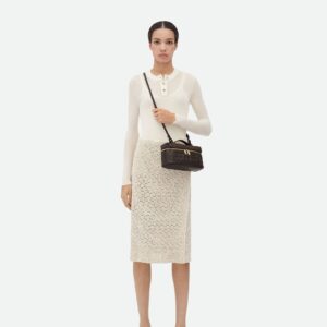 Alternative view of Bottega Veneta Bang Bang Vanity Case 9.1in/ 23cm Fondant Gold Hardware For Women 789109V3IV12132