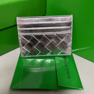 Alternative view of Bottega Veneta Credit Card Case Silver For Women 10.5cm/4.1in 796324V4P128101