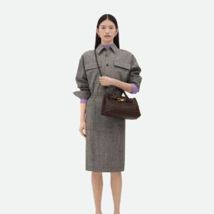 Alternative view of Bottega Veneta Andiamo East-West Top Handle Bag 11.4in/ 29cm Fondant Gold Hardware For Women 766010VCPP12272