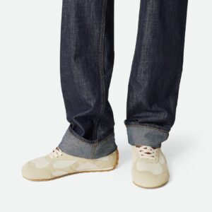 Alternative view of Bottega Veneta Orbit Flash Sneaker Sea Salt/Caramel For Women 851623V3MS02113