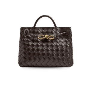 Bottega Veneta Andiamo Small Top Handle Bag 9.8in/ 25cm Fondant Gold Hardware For Women 766014VCPP12272