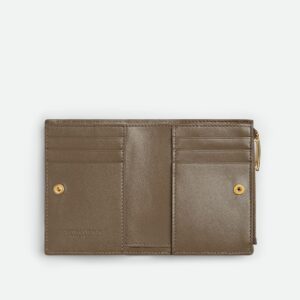 Alternative view of Bottega Veneta Small Bi-Fold Wallet Pinecone For Women 9cm/3.5in 742330VCPP32355