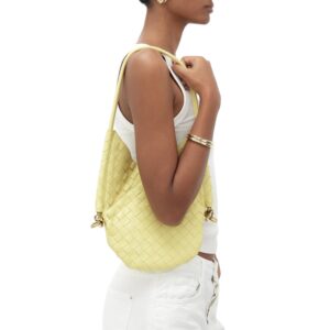 Alternative view of Bottega Veneta Solstice Small Shoulder Bag 10.2in/ 26cm Yellow Gold Hardware For Women 740898VCPP17455