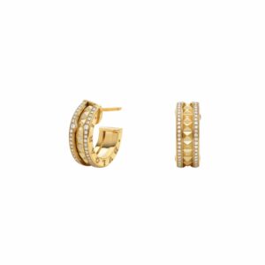 Bvlgari B.zero1 Earrings Yellow Gold For Women 357918