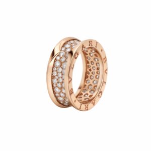 Bvlgari B.zero1 Ring Rose Gold For Women 361147