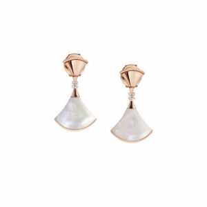 Bvlgari Divas’ Dream Earrings Rose Gold For Women 350740