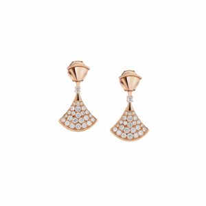 Bvlgari Divas’ Dream Earrings Rose Gold For Women 351054