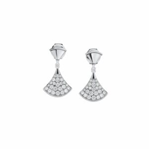 Bvlgari Divas’ Dream Earrings White Gold For Women 351100