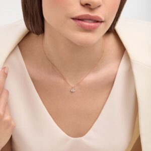 Alternative view of Bvlgari Divas’ Dream Necklace Rose Gold For Women 361446