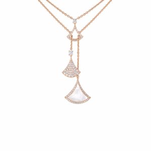 Bvlgari Divas’ Dream Necklace Rose Gold For Women 358682