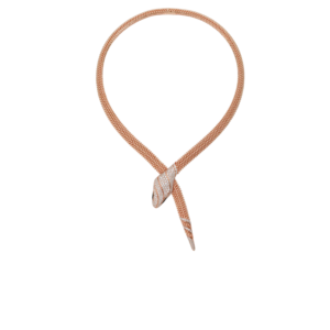 Bvlgari Serpenti Necklace For Women Rose Gold Hardware 358434