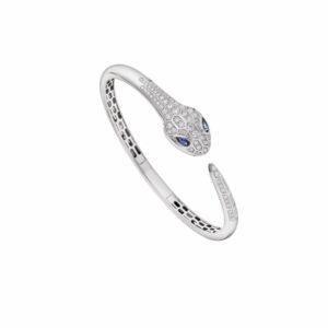 Bvlgari Serpenti Seduttori Bracelet White Gold For Women 354100