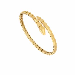Bvlgari Serpenti Viper Bracelet Yellow Gold For Women 360722