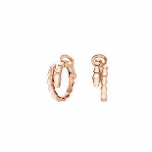 Bvlgari Serpenti Viper Earrings Rose Gold For Women 361293