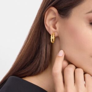 Alternative view of Bvlgari Serpenti Viper Earrings Yellow Gold For Women 361291