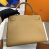 Hermes Kelly 28 Evercolor Gold Bag For Women, Women's Handbags, Shoulder Bags 11in/28cm - Image 5