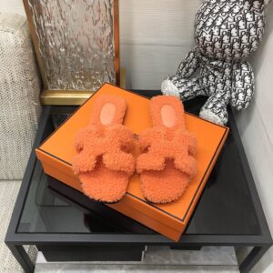 Alternative view of Hermes Oran Sandal Orange For Women H212178Z H5355