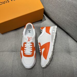 Louis Vuitton Run Away Sneaker Orange For Men LV