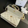 Chanel CC Wallet On Chain Bag White For Women 6.7 in / 17 cm - Image 5