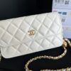 Chanel CC Wallet On Chain Bag White For Women 6.7 in / 17 cm - Image 3