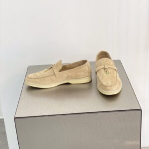 Alternative view of Loro Piana Summer Charms Walk Loafers Sandstone For Women - FAE5444 D044