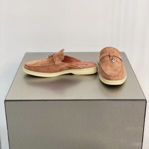 Alternative view of Loro Piana Babouche Charms Walk Loafers Sorbet Pink For Women - FAI1543 303J