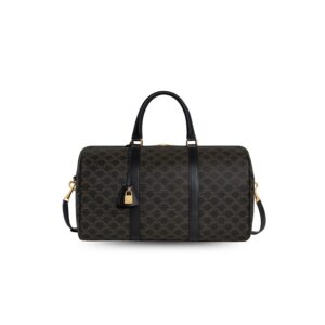 Celine Medium Travel Bag Black For Men 17.7in/45cm 190662CHI.38NO